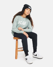 Load image into Gallery viewer, BASIC KIDS SWEATER DUSTY GREEN