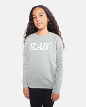 Lade das Bild in den Galerie-Viewer, BASIC KIDS SWEATER DUSTY GREEN
