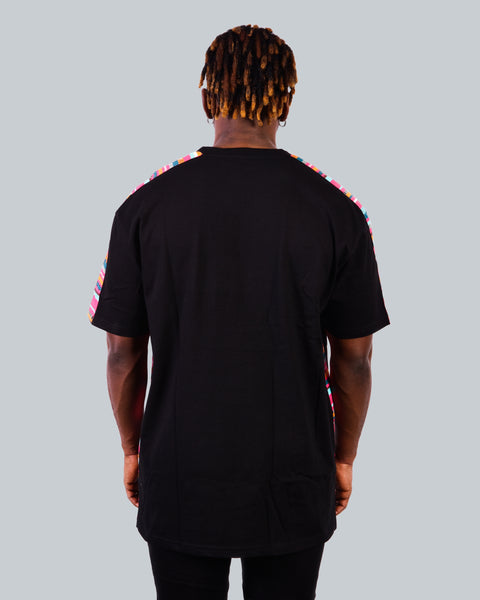 Colors Tee Black Men - Box Shaped - FLABWEAR