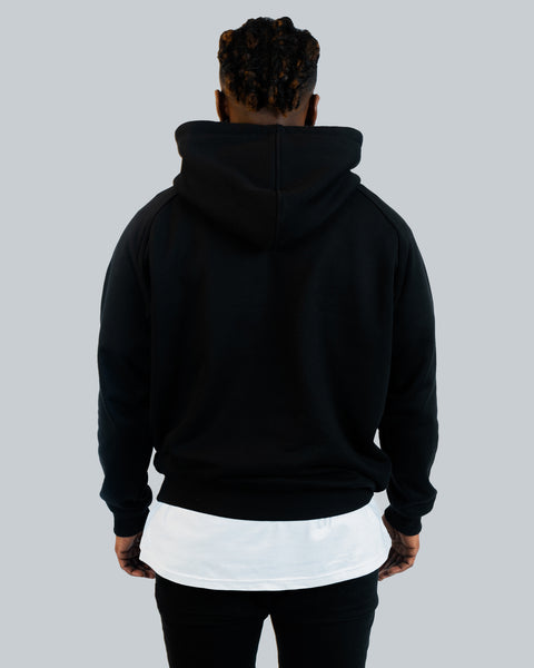 Basic Hoodie Black Men - FLABWEAR