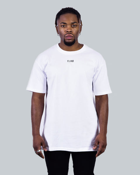United People Tee White Men - Box Shaped - FLABWEAR